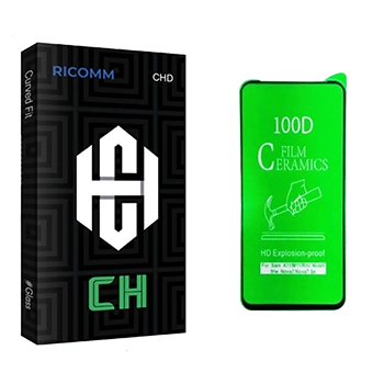 محافظ صفحه نمایش ریکام مدل CH glass مناسب برای گوشی موبایل  شیائومی Redmi Note 9